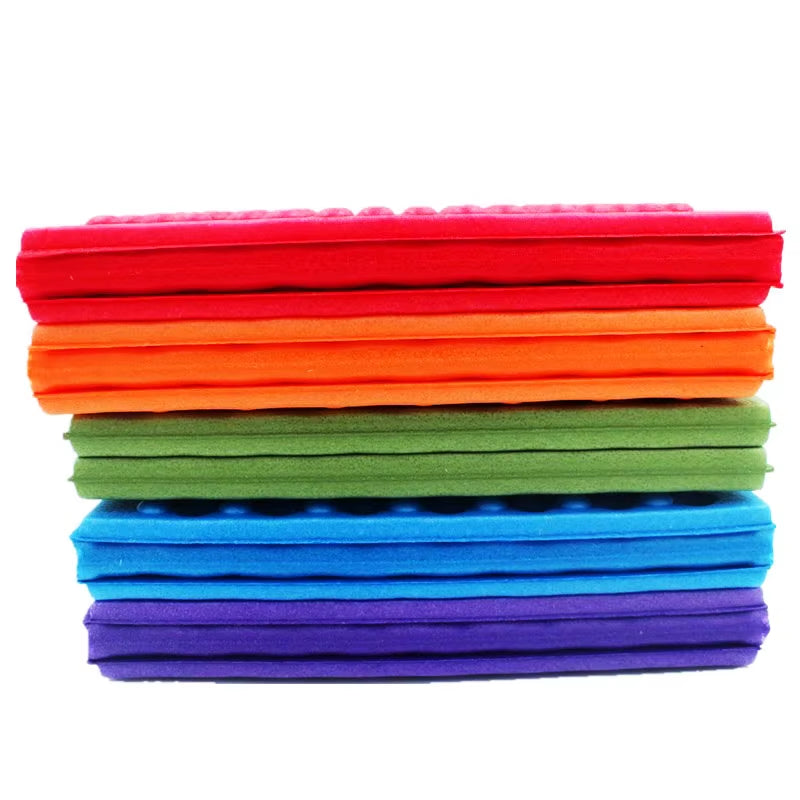 Foldable Outdoor Camping Moisture-Proof Pad Seat XPE Cushion Portable Chair Mat 385X275X11Mm Outdoor Camping Accessories Practic