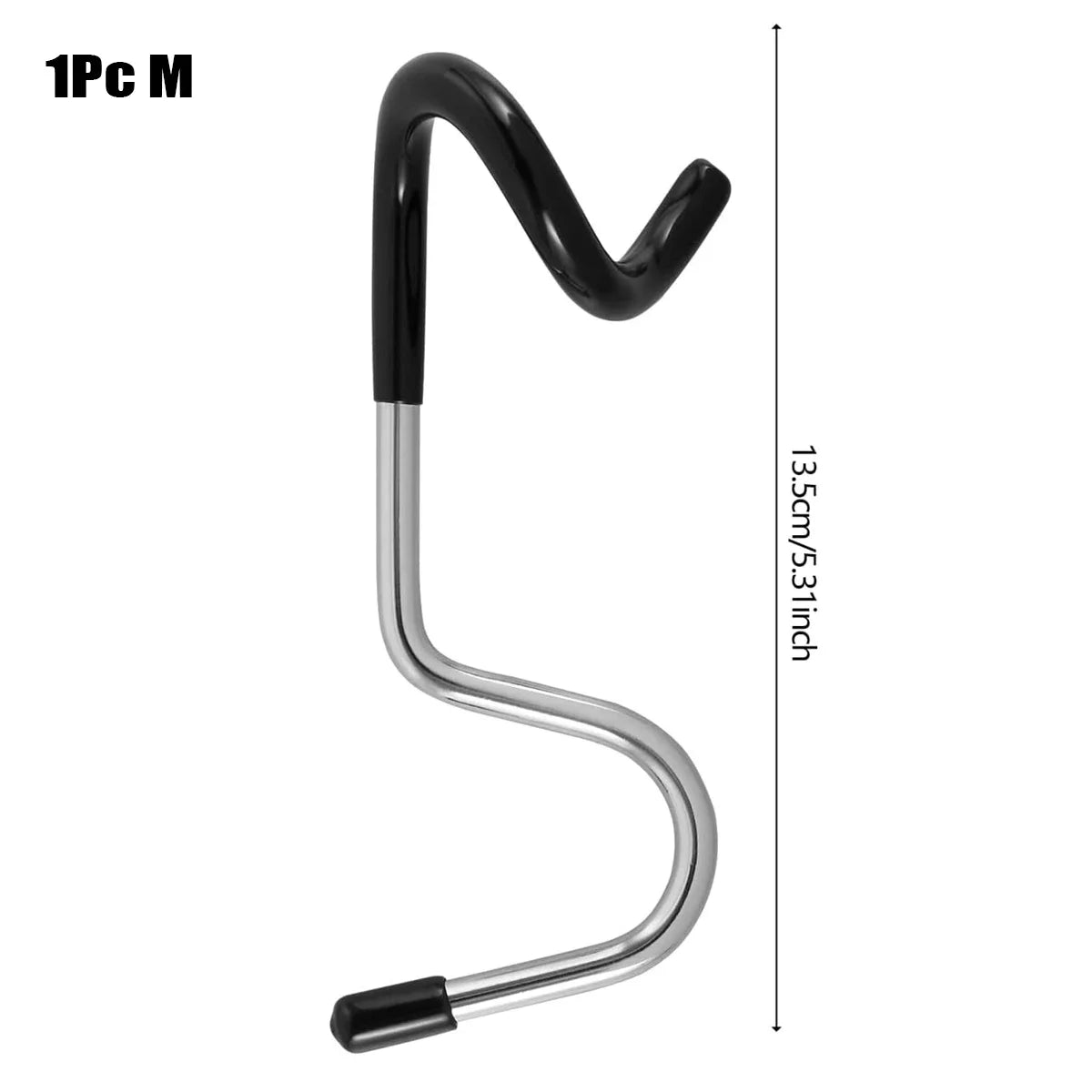 1/2Pcs Outdoor Light Hook for Camping Tent Lamp Hanger Bird Feeders Garden Lights Non-Slip Pole Hook Camping Lantern Hooks