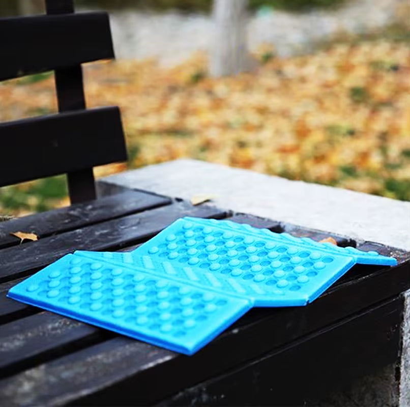 Foldable Outdoor Camping Moisture-Proof Pad Seat XPE Cushion Portable Chair Mat 385X275X11Mm Outdoor Camping Accessories Practic