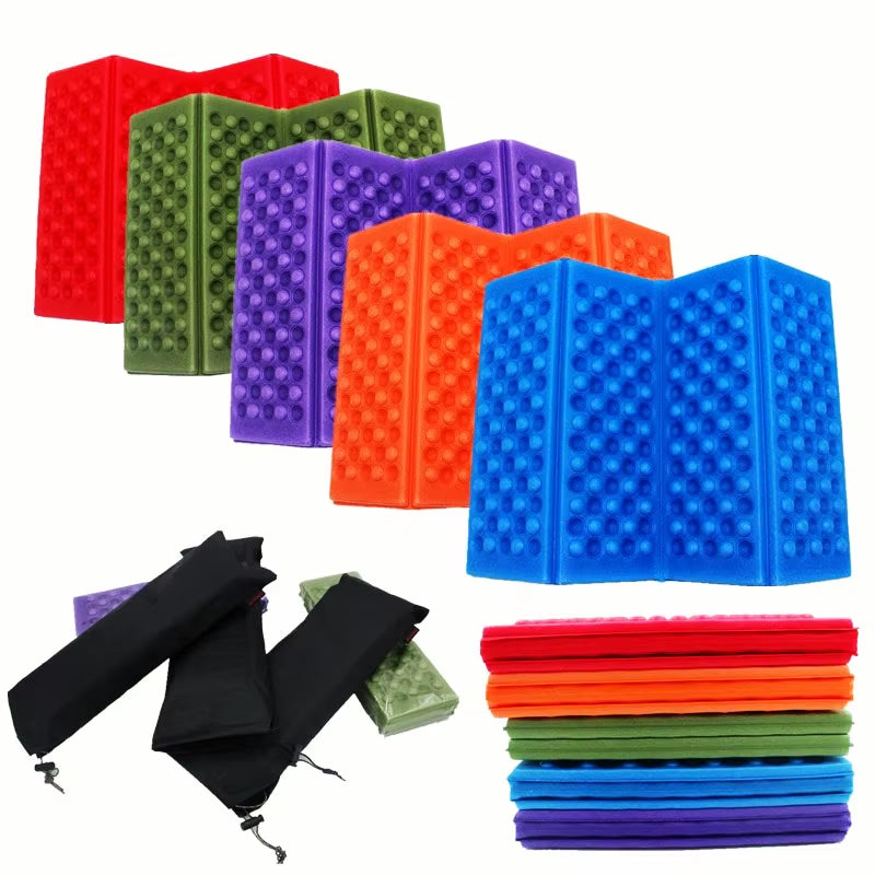 Foldable Outdoor Camping Moisture-Proof Pad Seat XPE Cushion Portable Chair Mat 385X275X11Mm Outdoor Camping Accessories Practic
