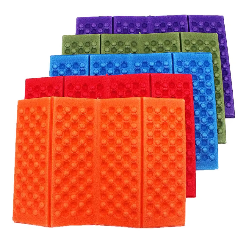 Foldable Outdoor Camping Moisture-Proof Pad Seat XPE Cushion Portable Chair Mat 385X275X11Mm Outdoor Camping Accessories Practic